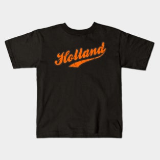 Holland I Netherlands Pride Dutch Kids T-Shirt